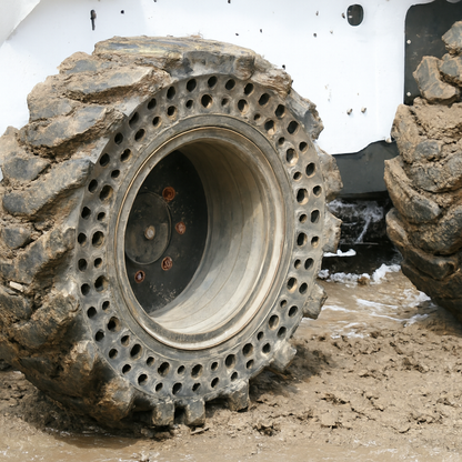 McLaren Industries Nu-Air Dirt Terrain DT Tires | Width 10" To 12" | 15 To 25 GPM | For Skid Steer
