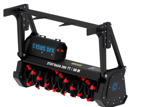 Utilitough FEMAC Skid Steer Mulchers | S15US DFX Series (Heavy Duty) | Working Width 63"  & 73" | 32–53 GPM | For Skid Steers