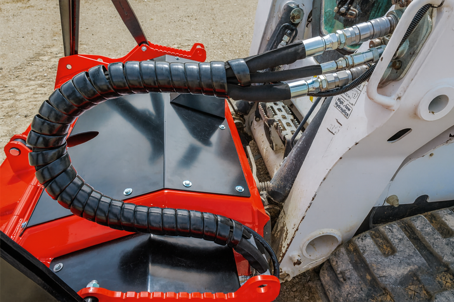 McLaren Industries Rotary Mulcher | Width 72" | 15 To 45 GPM | For Skid Steer