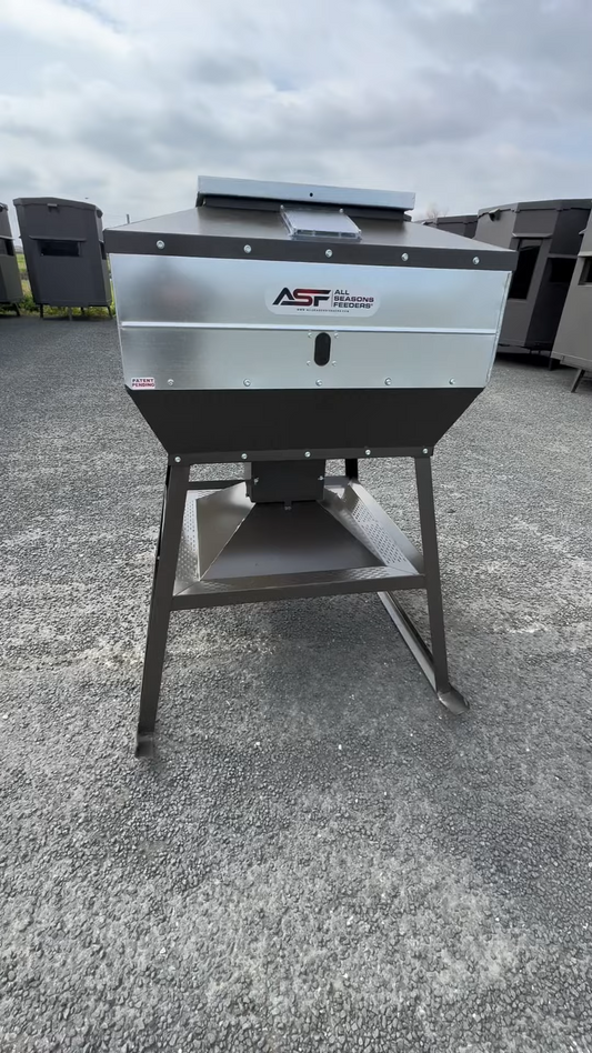 ASF Corn Pro Automatic Corn Feeder | Width 42" inches | Height 60" & 74" inches | Capacity 600 & 1,000 Lbs