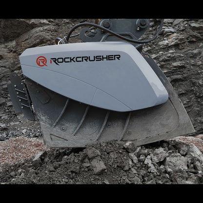 RockZone Rock Crusher Attachment | RCR Series | Width 43" - 72" | Machine Size 10 - 35+ Tons | For Excavators