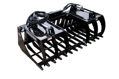 Top Dog Attachments T/S Brush Grapple | Width 60"-72" | Weight 499-548 lbs | Oil Flow Range 15-20 GPM | For Skid Steer