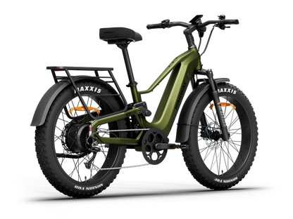 Himiway | Electric Bike | Model D5 2.0 | High-Step & Step-Thru | 750W Hub Motor | 26 x 4.0” Fat Tires | 65 Mile Range | 400 lb Payload | 90Nm Torque | For Commuting, Trail Riding & All-Terrain Adventure
