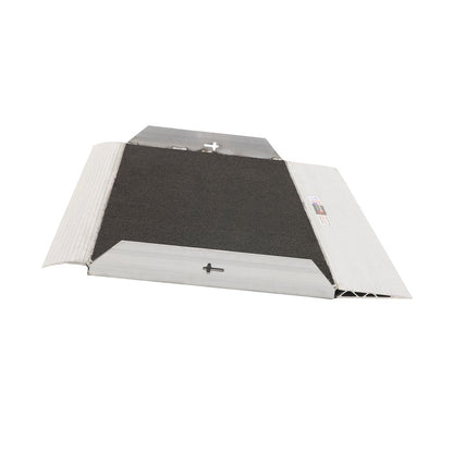 Heavy Duty Ramps Aluminum Dock Board | Model DB-20-72-48-GRIT | Size 48" L x 72" W | Capacity 20,000 lb | Horsepower 23 HP | For Warehouses, Loading Docks & Forklifts