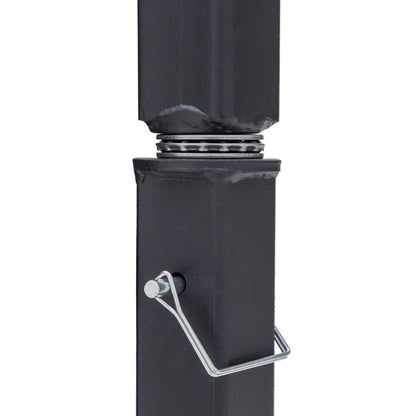 KShot Deluxe Hitch-Mounted Deer Hoist W/ Swivel & Gambrel | Model DEER-HOIST-SWIVEL | Height 95.75" | 20 To 100+ HP | For Trucks, SUVs, ATVs & UTVs