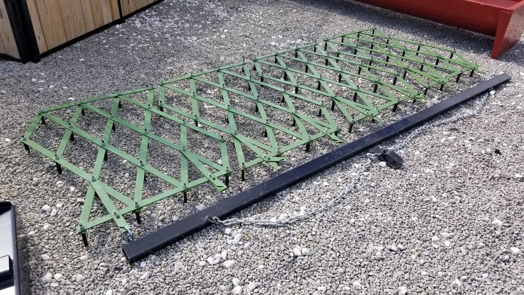 DH Farm Spike Tooth Harrow | Width 12' - 15' | 30–50 PTO HP | Drag-Type | For Tractors