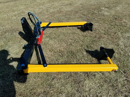 DH Farm BU45 Bale Unroller | Bale Size 4' OR 5' | 50–90 PTO HP | 3‑Point Hitch | For Tractors