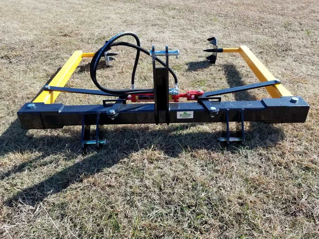 DH Farm BU45 Bale Unroller | Bale Size 4' OR 5' | 50–90 PTO HP | 3‑Point Hitch | For Tractors