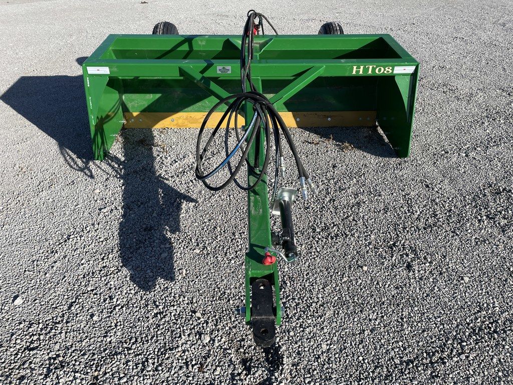 DH Farm Box Scraper w/ Tilt | Model HT08 | Width 8' | 75 – 150 HP | Drag Type | For Tractors