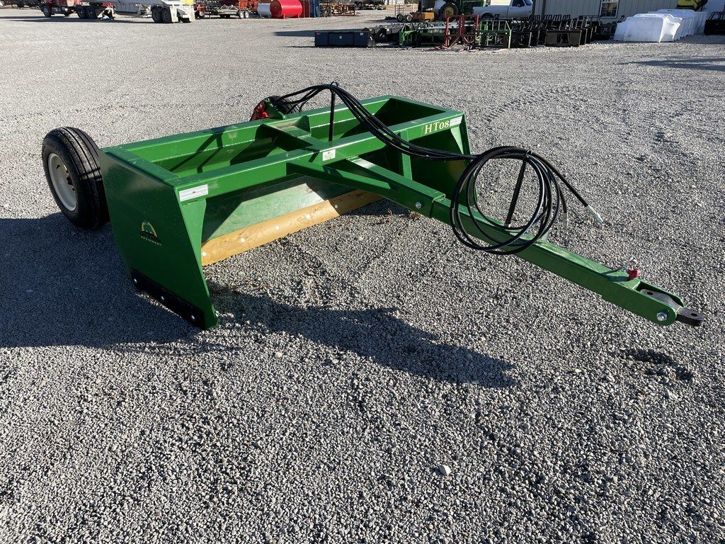DH Farm Box Scraper w/ Tilt | Model HT08 | Width 8' | 75 – 150 HP | Drag Type | For Tractors