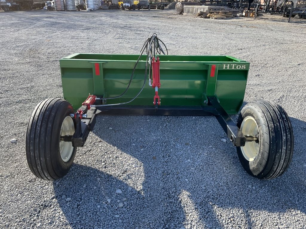 DH Farm Box Scraper w/ Tilt | Model HT08 | Width 8' | 75 – 150 HP | Drag Type | For Tractors