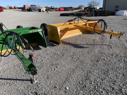 DH Farm Box Scraper w/ Tilt | Model HT08 | Width 8' | 75 – 150 HP | Drag Type | For Tractors