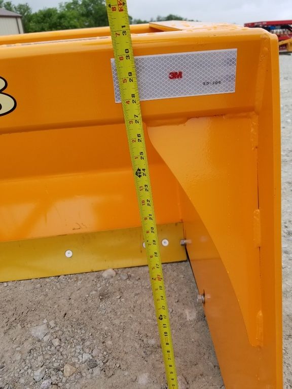 DH Farm Box Scraper w/ Tilt | Model HT08 | Width 8' | 75 – 150 HP | Drag Type | For Tractors