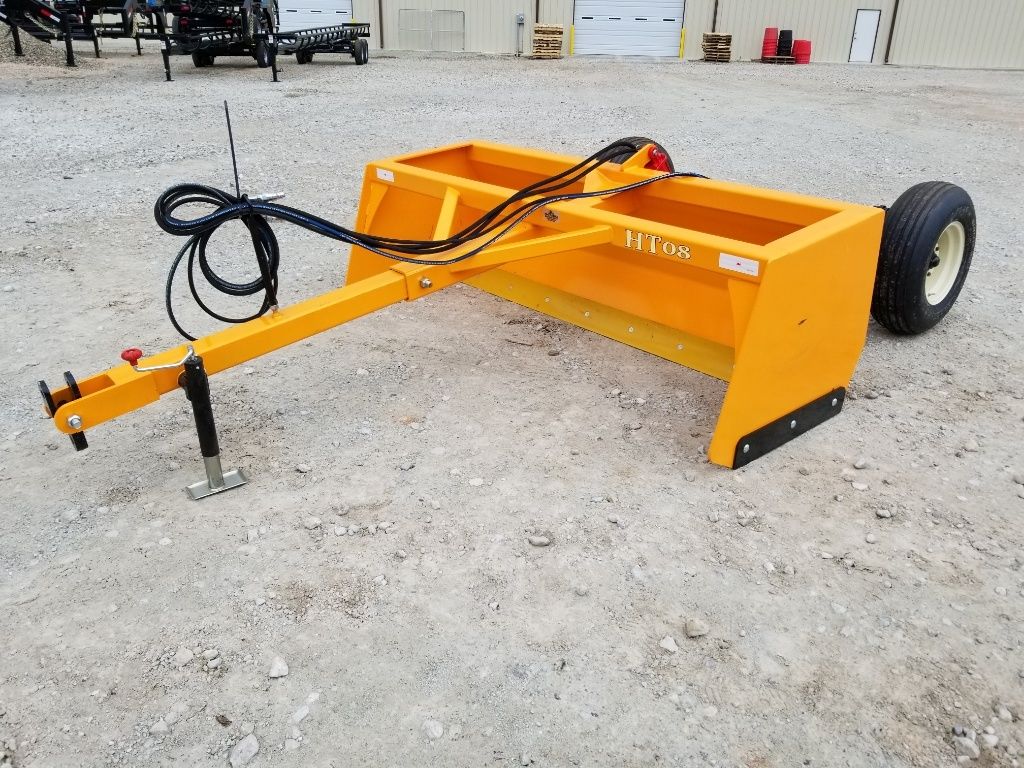 DH Farm Drag Scraper w/ Tilt | Model HT10 | Width 10' | 90–150 HP | Pull Type | For Tractors