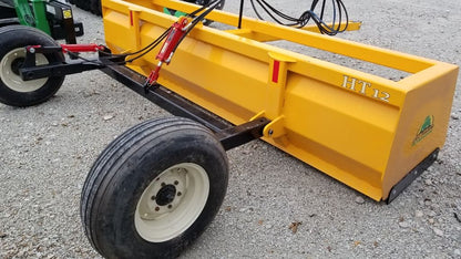 DH Farm Drag Scraper w/ Tilt | Model HT12 | Width 12' | 100–160 HP | Pull Type | For Tractors