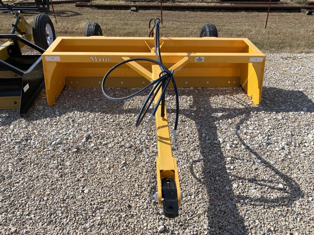 DH Farm Drag Scraper | Model M08 | Width 8' | 40–80 PTO HP | For Tractors