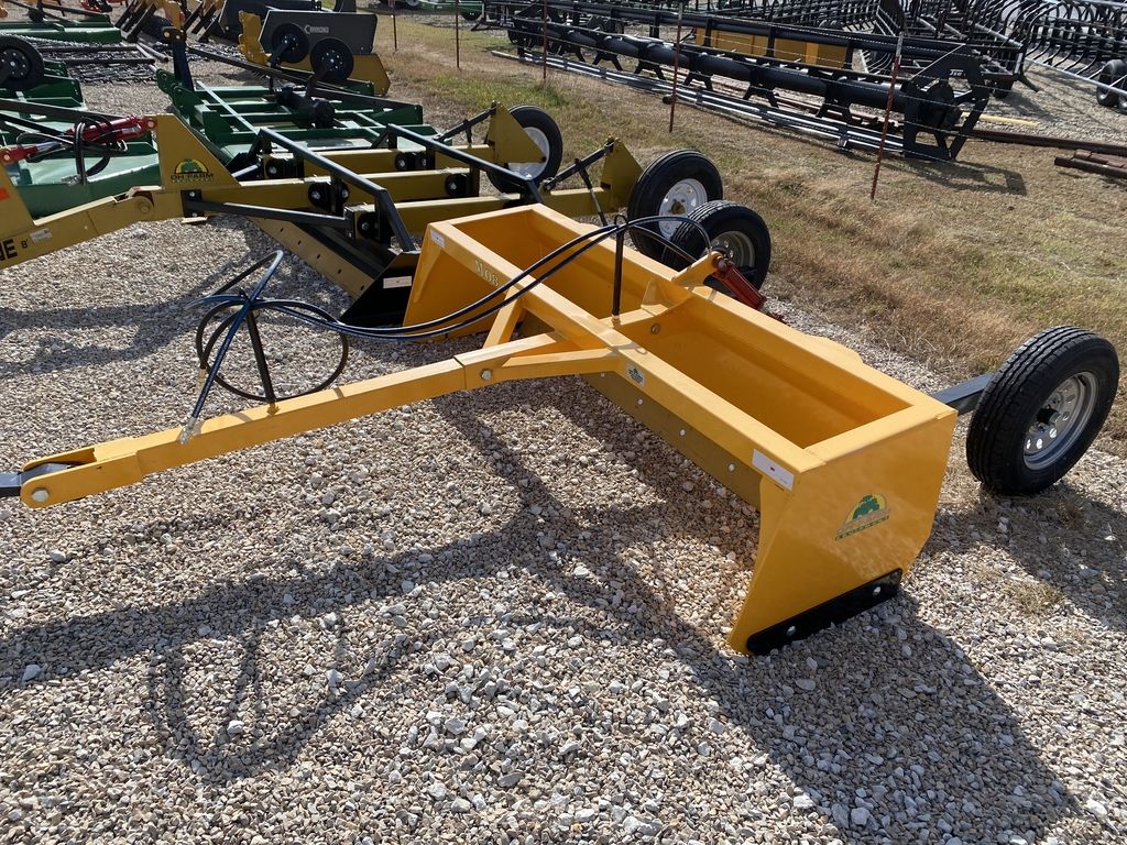 DH Farm Drag Scraper | Model M08 | Width 8' | 40–80 PTO HP | For Tractors