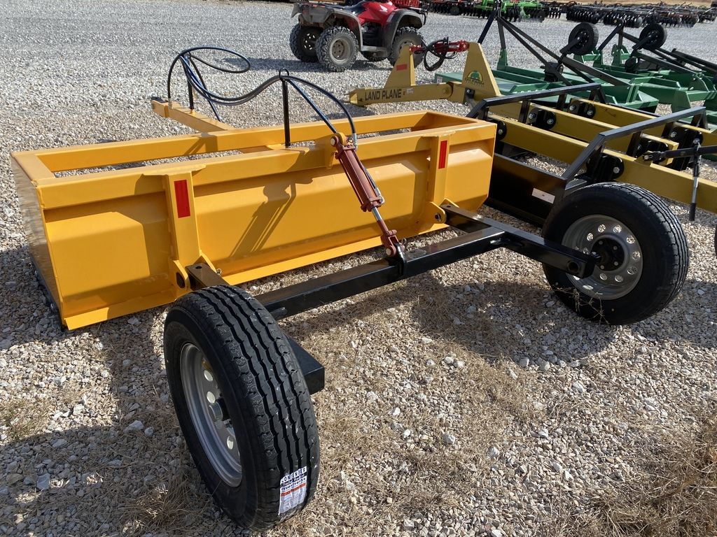 DH Farm Drag Scraper | Model M08 | Width 8' | 40–80 PTO HP | For Tractors