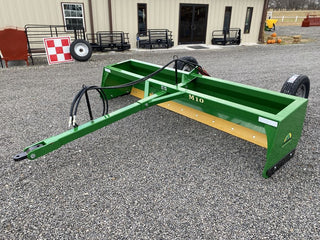 DH Farm Drag Scraper | Model M10 | Width 10' | 50–80 PTO HP | For Tractors