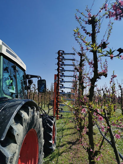 Rinieri Flower Thinning Machine Florix 8-10-12 Model | 8-10-12 Elements | 34" Hydraulic Lift for Tractor