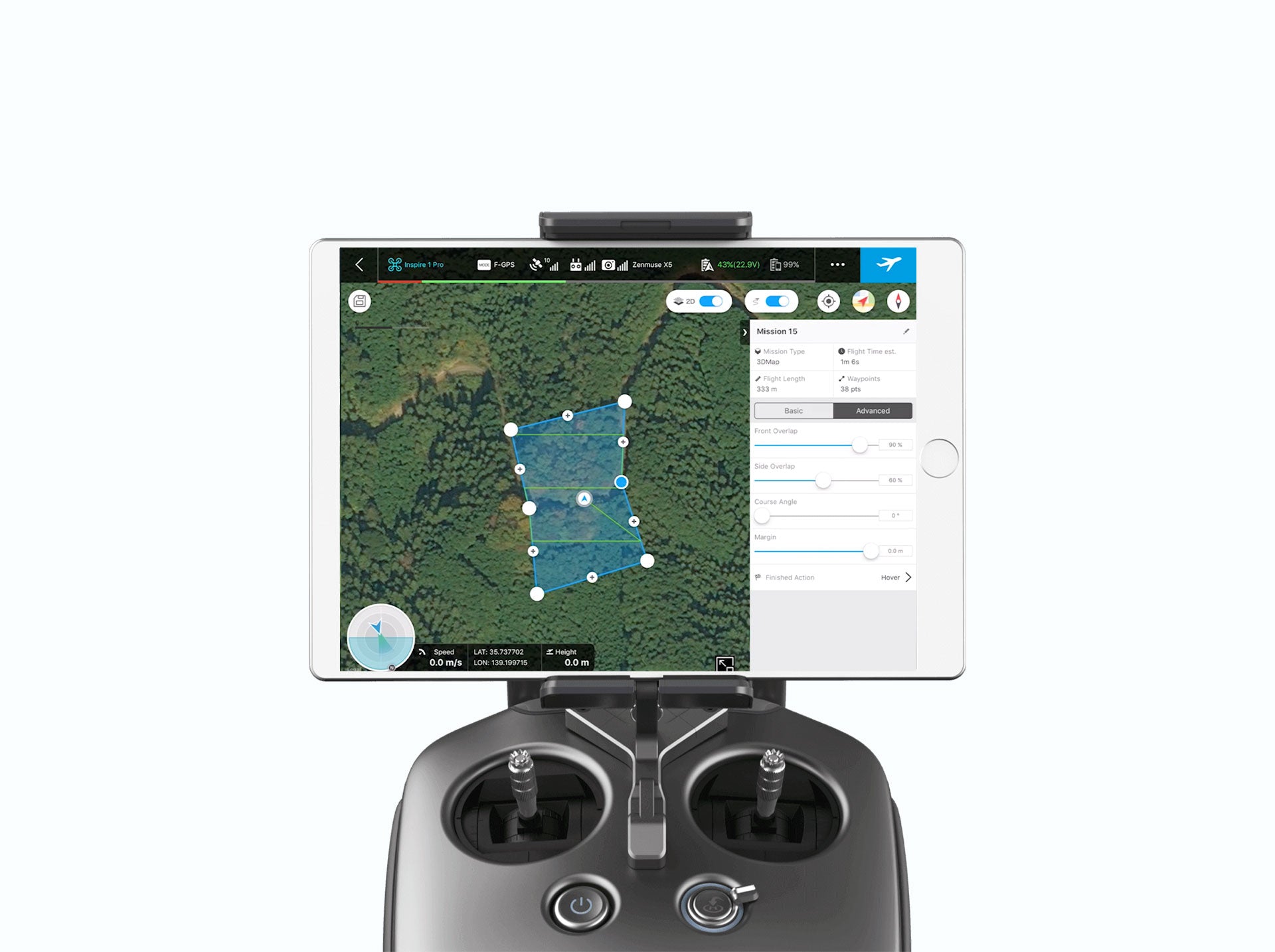 DJI Ground Station Pro Drone Software Mission Planning