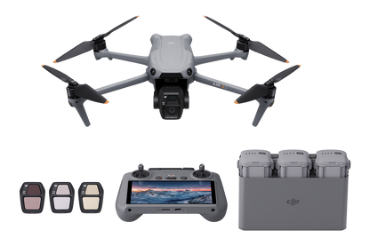 DJI Air 3S | Dual‑Camera Drone | 45 min Flight | 20km Transmission