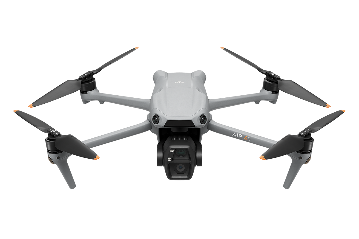 DJI Air 3S | Dual‑Camera Drone | 45 min Flight | 20km Transmission