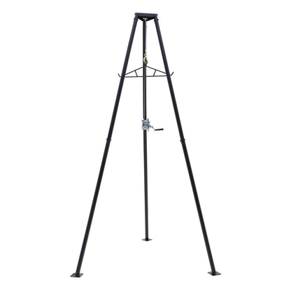 KShot Tripod Game Hoist W/ Gambrel | Model CL-DRC-DTP-V2 | Height 96" | Capacity 500 lbs | For Hunting, Field Dressing & Game Processing