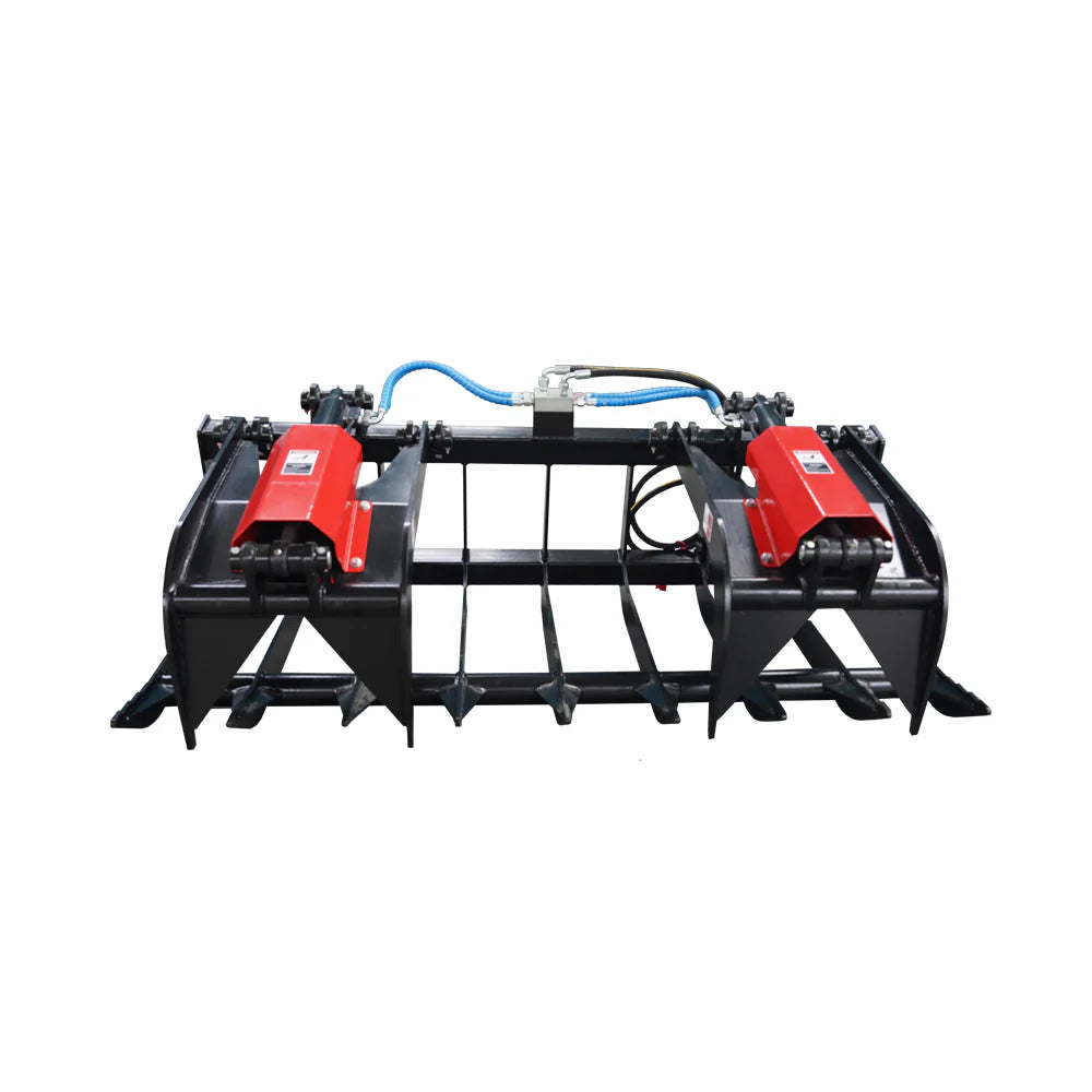 Landy Attachments Root Grapple Bucket | Width 72" | 16 GPM | For Skid Steers