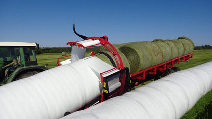 Anderson Wraptor (Wrapper + Trailer) |  Wrapper Width 115" inches | Trailer Width 100" inches | Horsepower 100+ HP | For Tractors