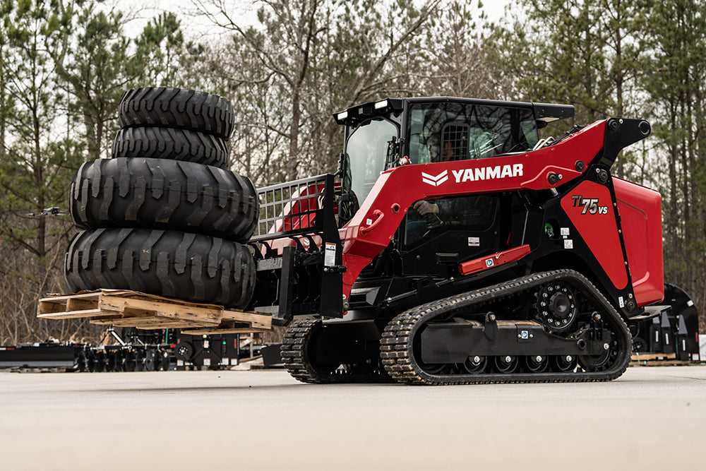 Yanmar Compact Track Loader | Model TL-75VS | Engine Horsepower 74 HP | Charging System 80 AMP Alternator