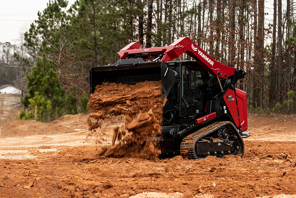 Yanmar Compact Track Loader | Model TL-75VS | Engine Horsepower 74 HP | Charging System 80 AMP Alternator