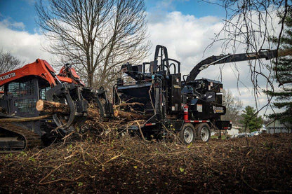 2025 Bandit Drum Style Whole Tree Chipper | Model 2090- Towable | Width 102" inches | Standard Hydraulic Swivel Discharge