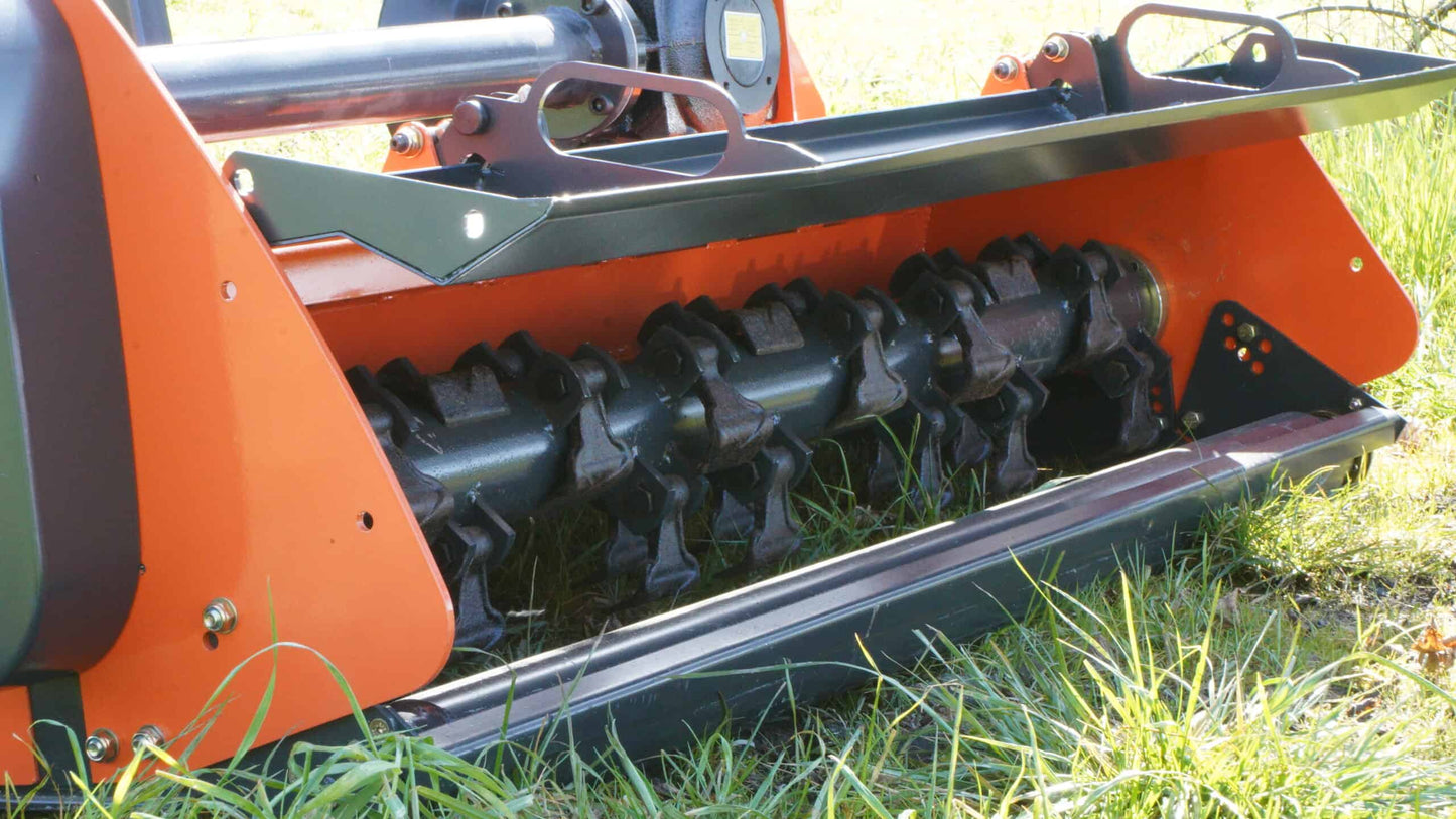 Farmer Helper FMC Series (Commercial Centered) Flail Mower | 49" to 78" Working Width | 24-65HP for Tractor