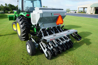 1st Products No Till Drill 5ft 3-Pt & Pull Type | Working Width 54" | Horsepower 30-40+ HP | For Tractors