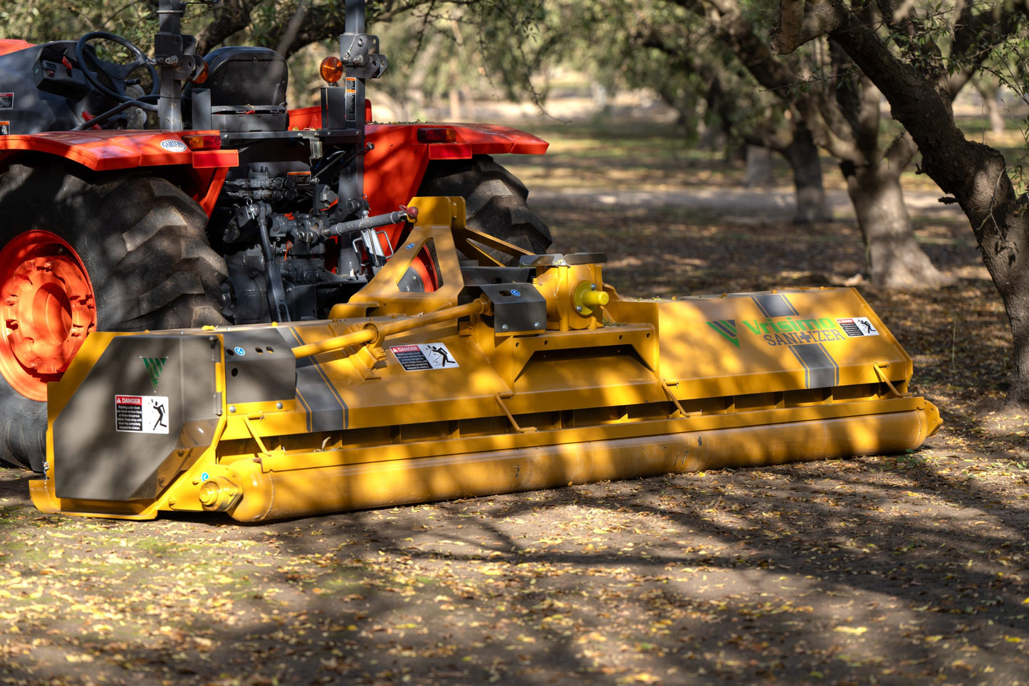 Vrisimo SM Sanitizer Orchard Mulcher | 10' & 12' Cutting Width For Tractor