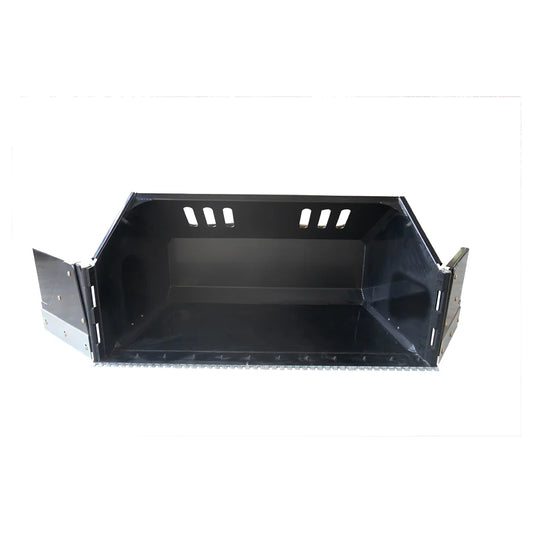 Landy Attachments Snow Bucket with Wings | Width 91" | 20-35 HP | For Skid Steers, ATVs, UTVs & Tractors