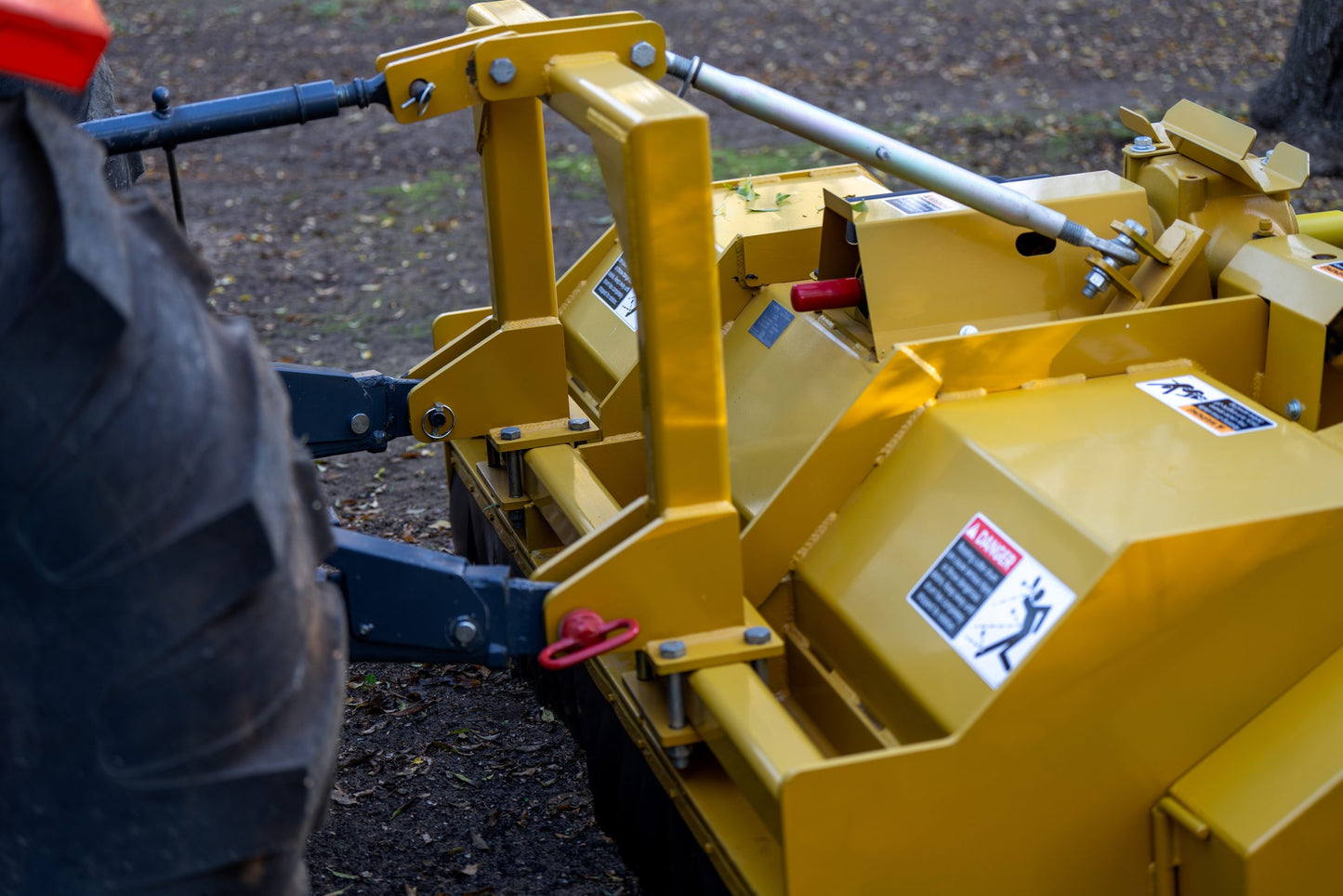 Vrisimo S-500 Series Brush Flail Shredder With Heavy Duty Wheel Kit | 6' / 7' 8' | 60-80HP For Tractor