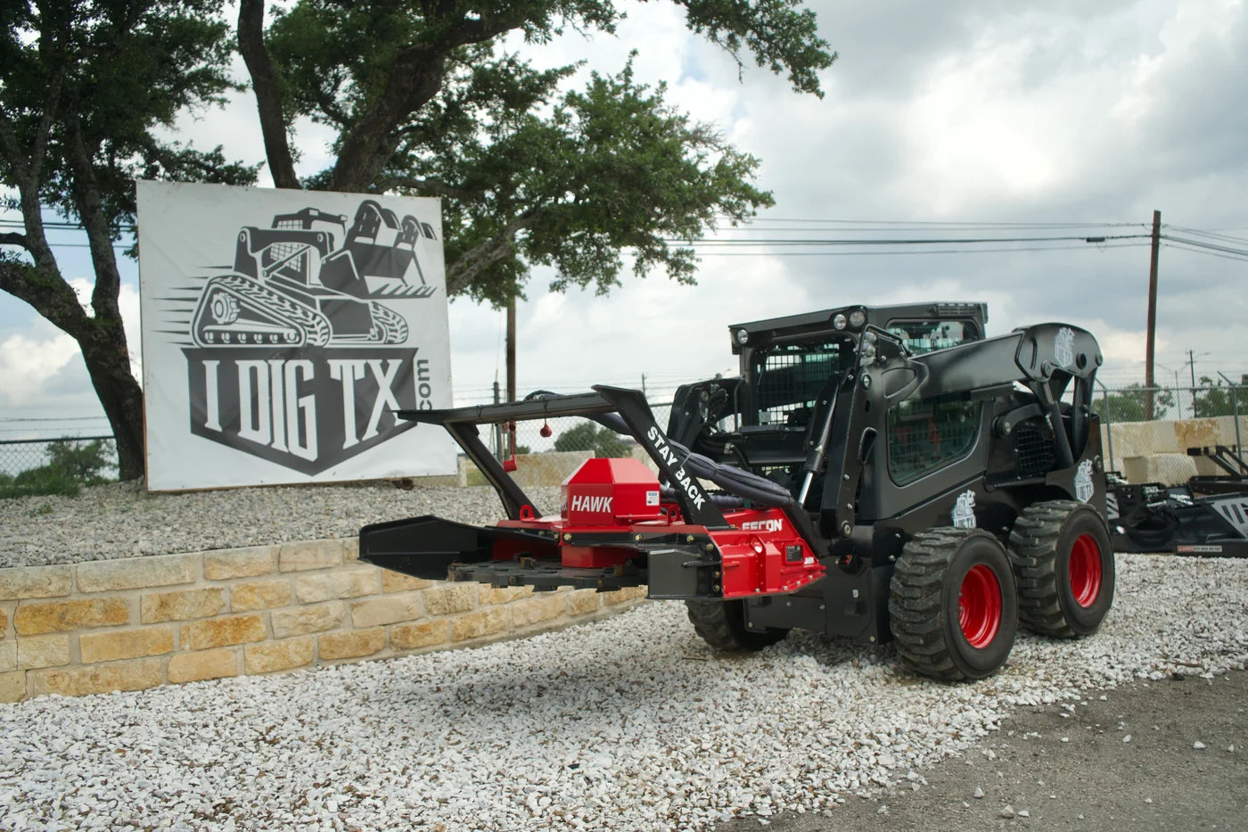 Fecon Disc Hawk Mulcher | Model DH60SS | Disc Mulcher 60" | 30–50 GPM | 75–132 HP | For Skid Steer & Compact Track Loader