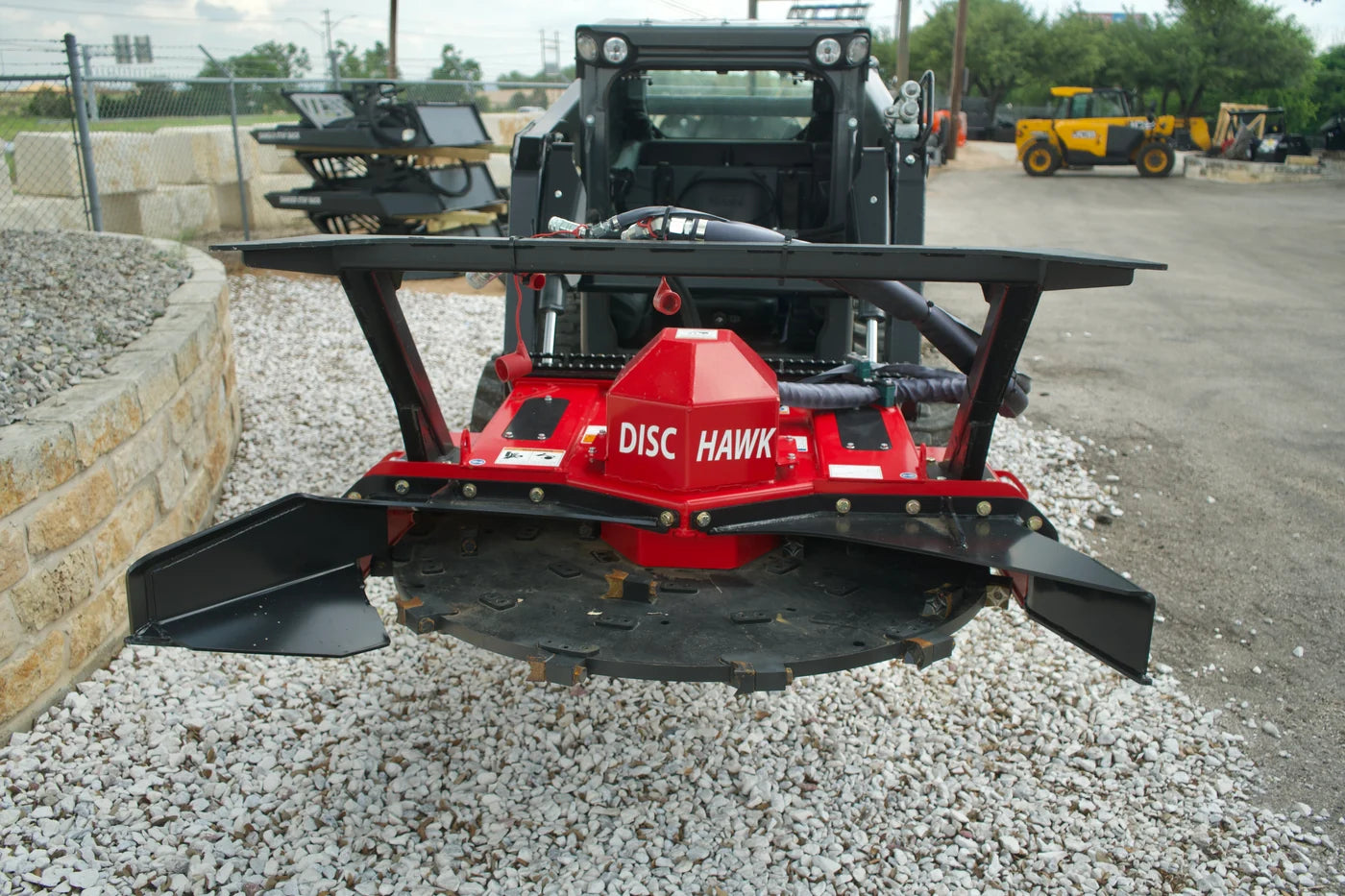 Fecon Disc Hawk Mulcher | Model DH60SS | Disc Mulcher 60" | 30–50 GPM | 75–132 HP | For Skid Steer & Compact Track Loader