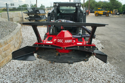 Fecon Disc Hawk Mulcher | Model DH60SS | Disc Mulcher 60" | 30–50 GPM | 75–132 HP | For Skid Steer & Compact Track Loader
