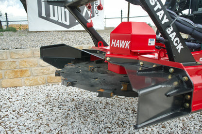 Fecon Disc Hawk Mulcher | Model DH60SS | Disc Mulcher 60" | 30–50 GPM | 75–132 HP | For Skid Steer & Compact Track Loader