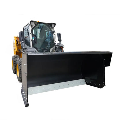 Landy Attachments Trip Edge Snow Pusher | Width 84" | 12-25 GPM | 20-35 HP | For Skid Steers, Loaders & Tractors