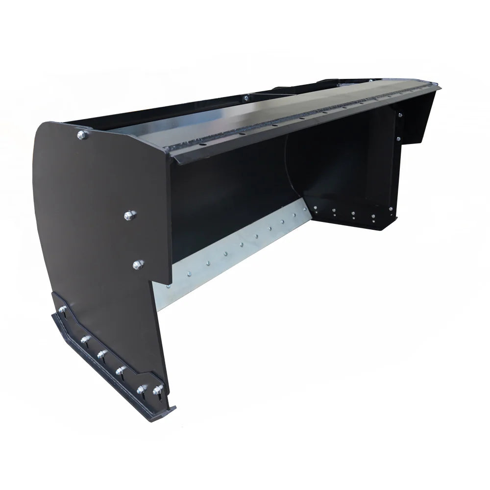 Landy Attachments Trip Edge Snow Pusher | Width 84" | 12-25 GPM | 20-35 HP | For Skid Steers, Loaders & Tractors