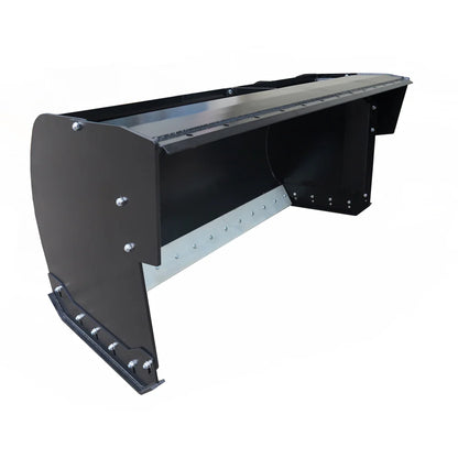 Landy Attachments Trip Edge Snow Pusher | Width 84" | 12-25 GPM | 20-35 HP | For Skid Steers, Loaders & Tractors