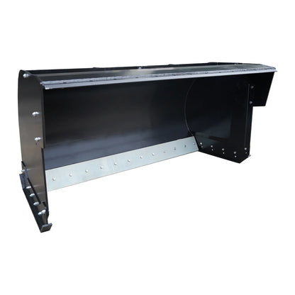 Landy Attachments Trip Edge Snow Pusher | Width 84" | 12-25 GPM | 20-35 HP | For Skid Steers, Loaders & Tractors