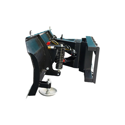 Landy Attachments Extreme-Duty Snow Blade | Width 72" & 84" | 45-60 HP | 16 GPM | For Skid Steers, UTVs & Tractors