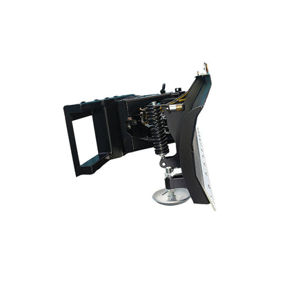 Landy Attachments Extreme-Duty Snow Blade | Width 72" & 84" | 45-60 HP | 16 GPM | For Skid Steers, UTVs & Tractors