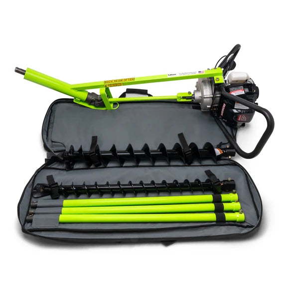 Mini Trencher SiBore Drill | Model SB216 | Honda GX35 1.6 HP | 2" & 4" Augers | 32" Extensions