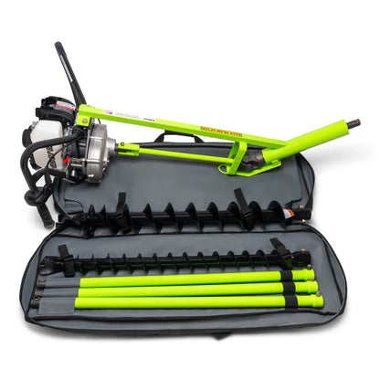 Mini Trencher SiBore Drill | Model SB216 | Honda GX35 1.6 HP | 2" & 4" Augers | 32" Extensions